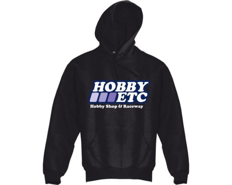 Hoodie Adult Pull Over Medium Black