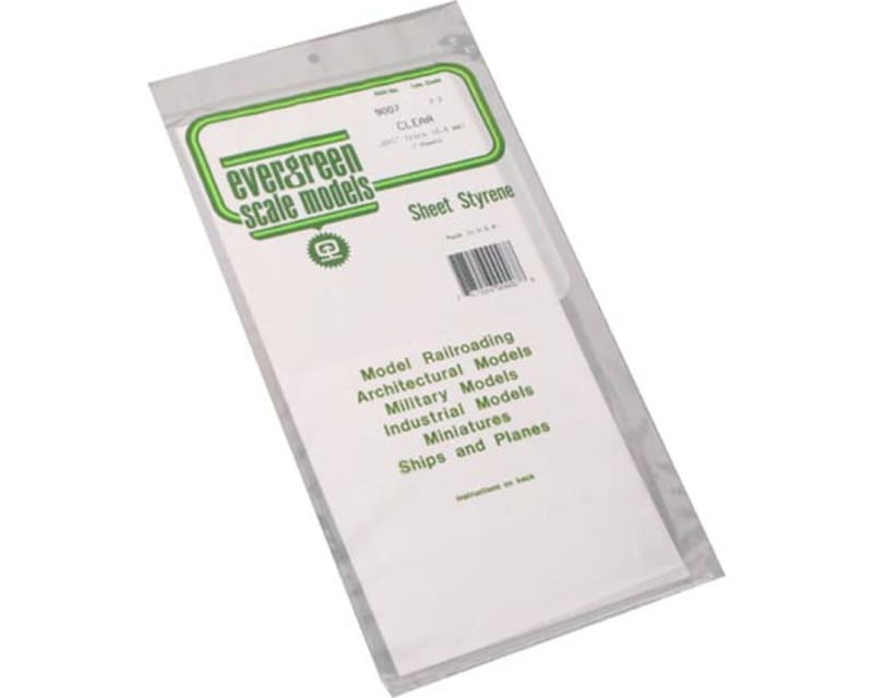 Clear Sheet .015 x 6 x 12 (2)