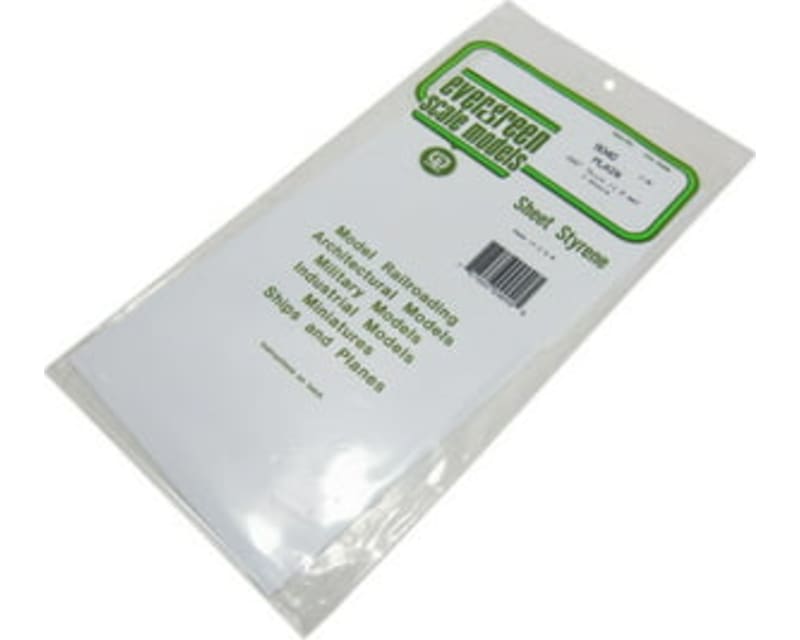 White Sheet .060 x 6 x 12 photo