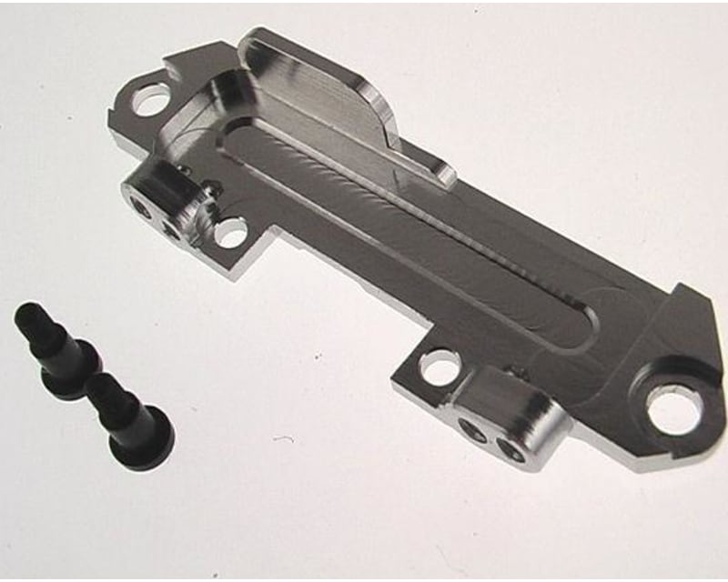 Silver Aluminum Front Shock Mount Evo