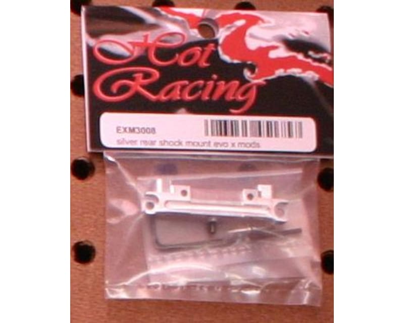Radio Shack XMODs Silver Aluminum Rear Shock Mount