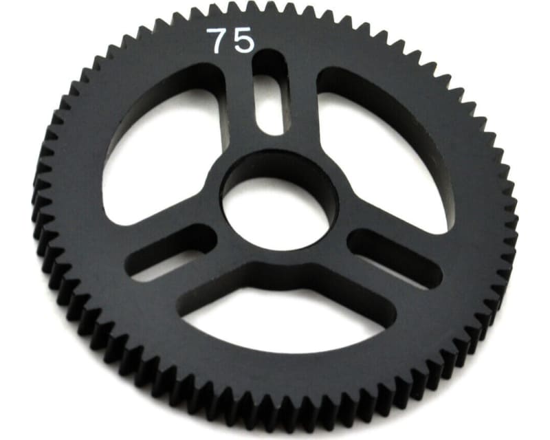 Tap to zoom Flite Spur Gear 48p 75t Machined Delrin for Exo Spur Gear Hubs