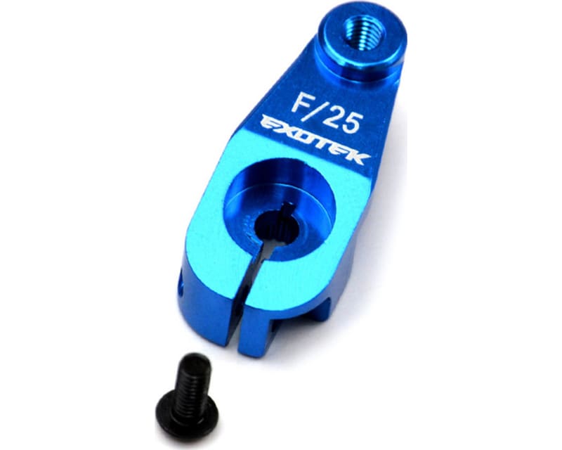 Ae Heavy Duty Servo Horn 7075 Blue Futaba/Savox/25 Spline