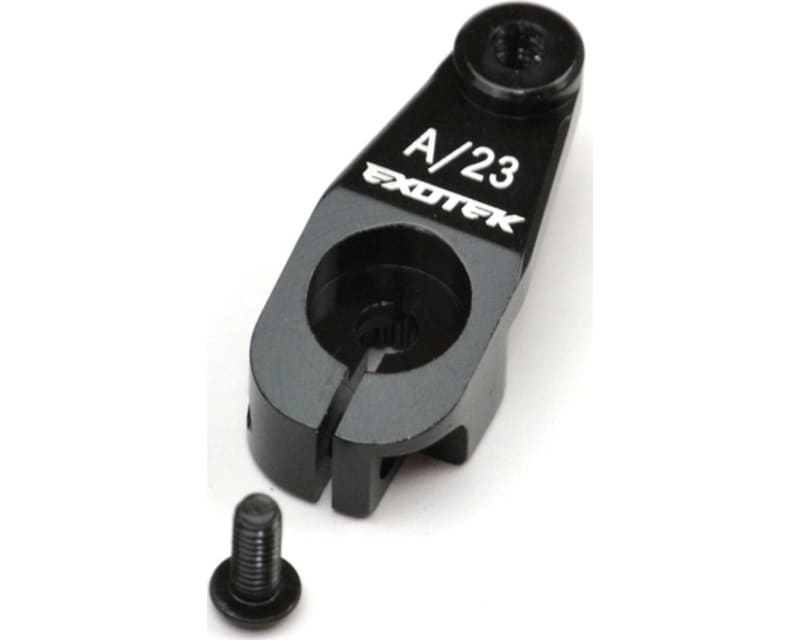Ae Heavy Duty Servo Horn 7075 Airtronics/23 Spline Black