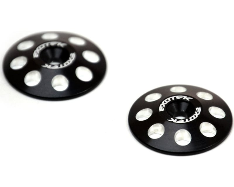 1/8 Buggy XL Wing Buttons 22mm 2 Black
