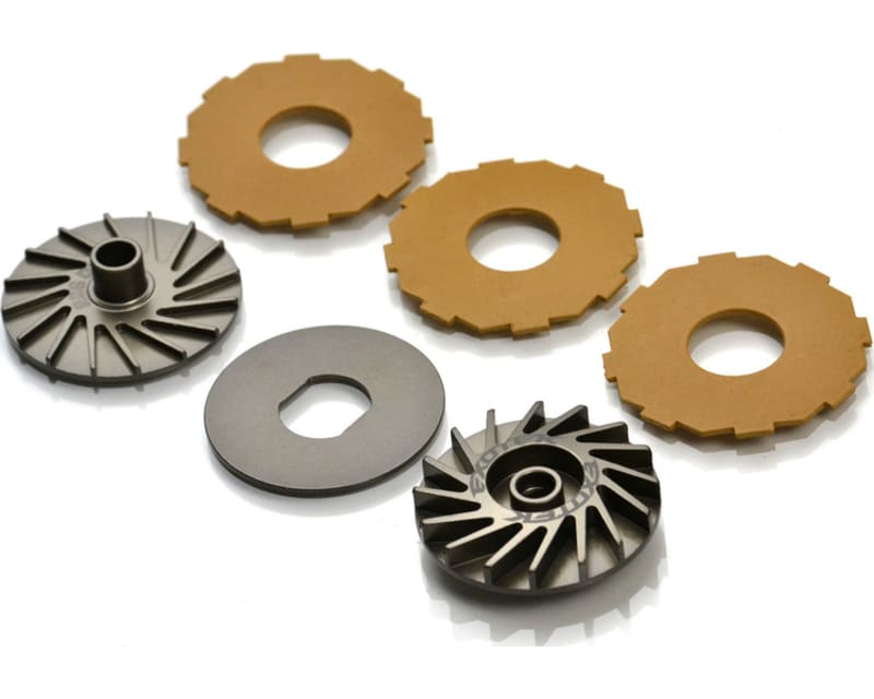 Slipper Set 3 Pad Finned Slipper Set for 22s Drag / Mk3