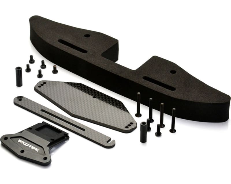 22 5.0 Front Bumper Set Aluminum Cf and Foam with Gnss Slot