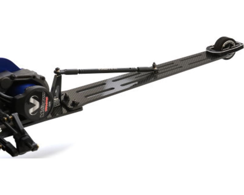 Drag Slash Pro Wheelie Bar Set 3mm Cf with Single Wheel Style