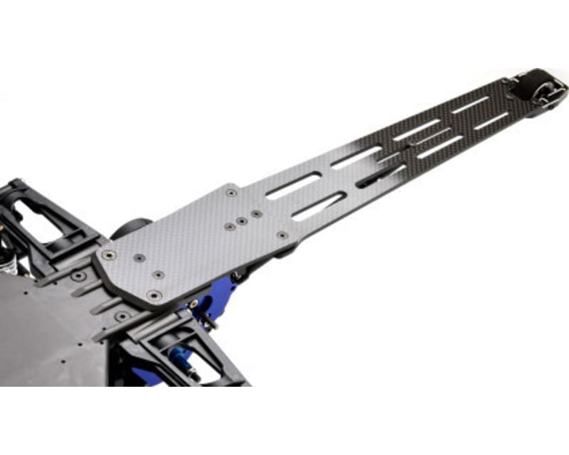 Drag Slash Pro Wheelie Bar Set 3mm Cf with Single Wheel Style