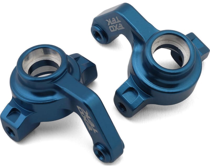 Team Associated Mt10/Pro4 SC10 Aluminum Hd Steering Hubs (Blue)