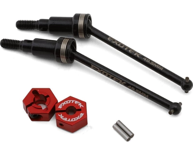 Arrma Typhon/Granite Front Steel CVD Driveshafts & Aluminum Hex