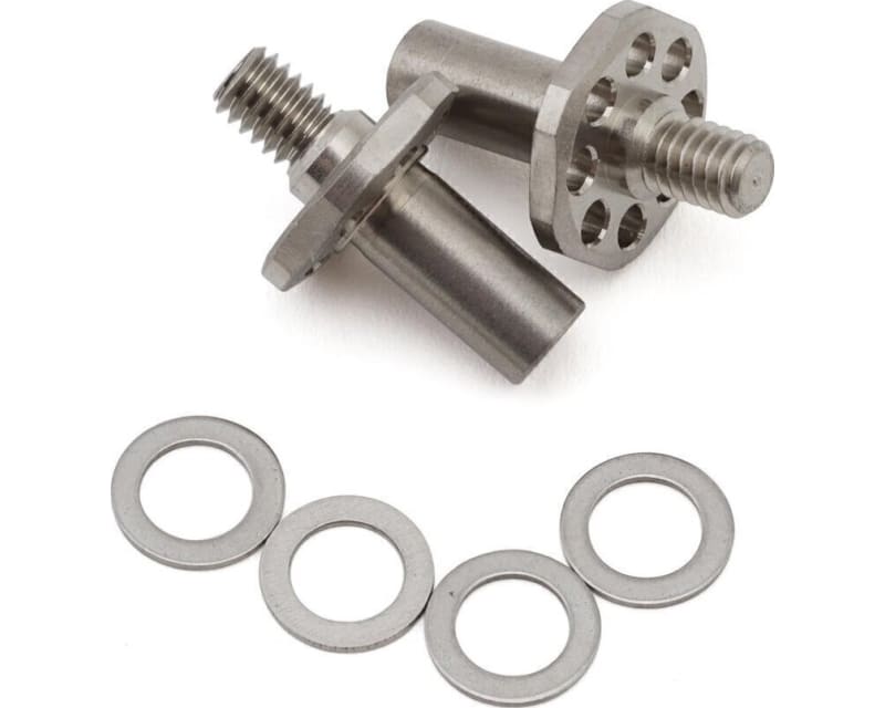 Losi 22s Sprint 12mm Titanium Hex Front Axles (2)