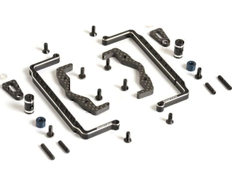 Tap to zoom RC10 Shorty Pack Tray and Cups 7075 and Carbon Fiber