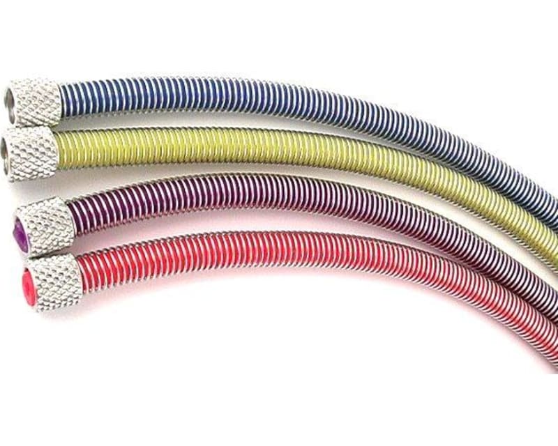 Tap to zoom discontinued Purple collar slinky fuel line guard