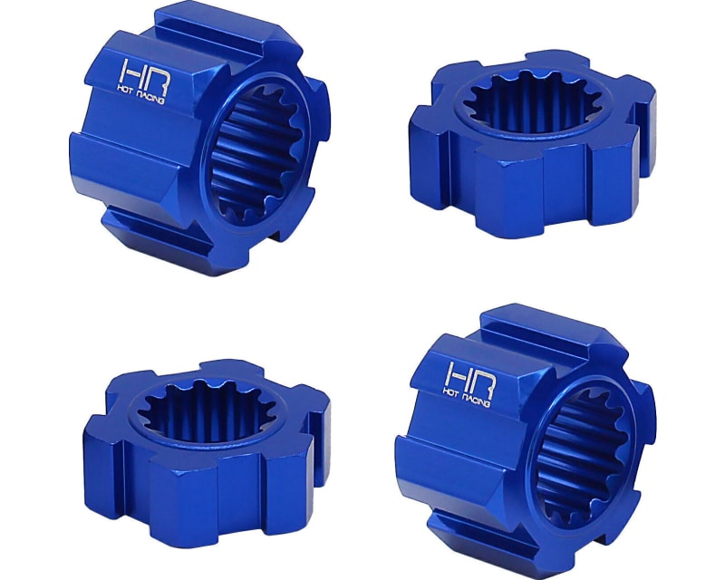 Aluminum 24mm Hex Hubs (4) TRA FSC