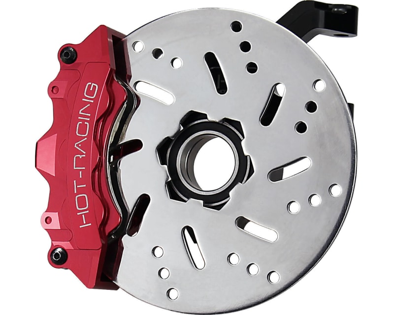 Red Aluminum Front Brake Calipers TRA FSC