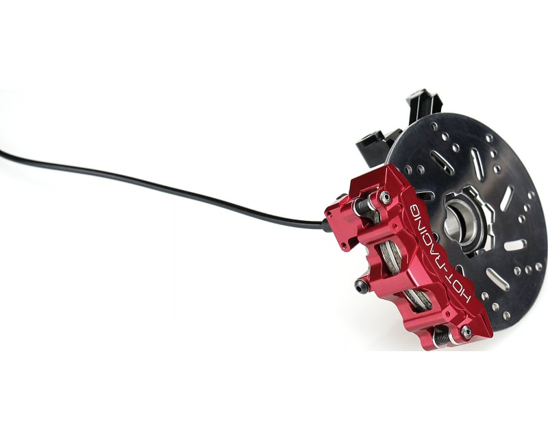 Red Aluminum Front Brake Calipers TRA FSC