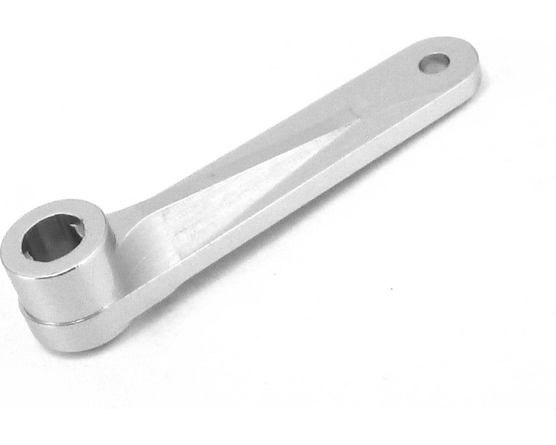 Silver Aluminum Brake Linkage Arm