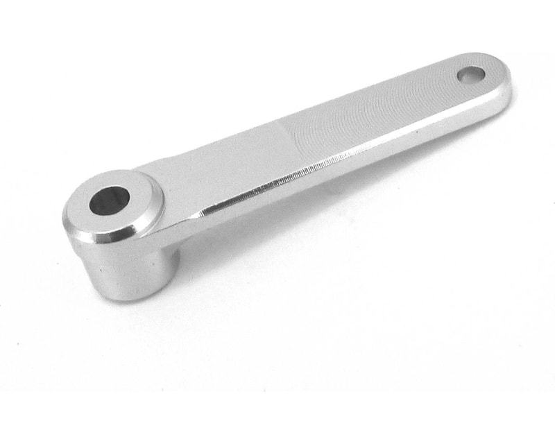 Silver Aluminum Brake Linkage Arm