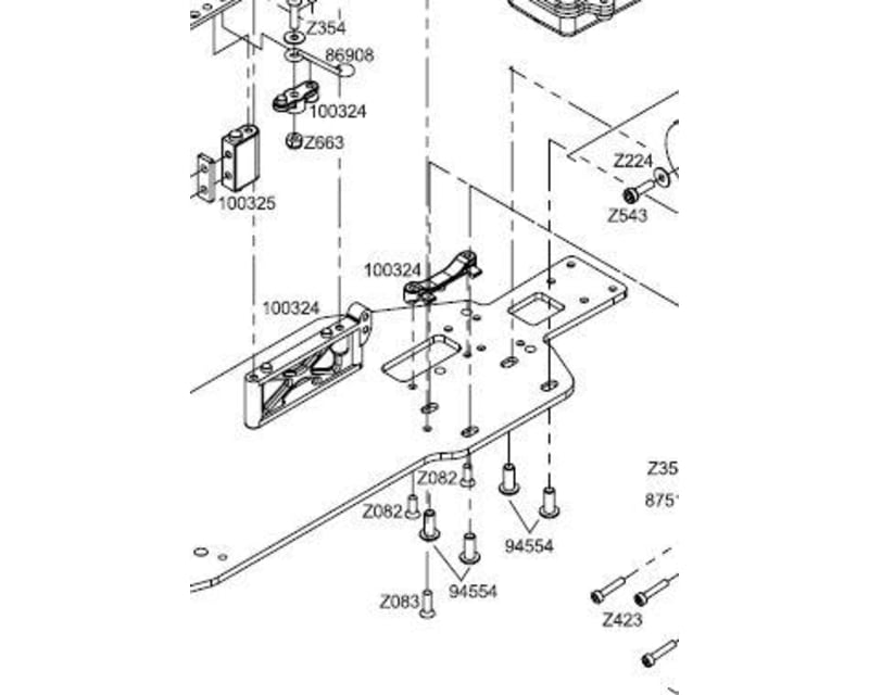 Engine front mount block Firestorm
