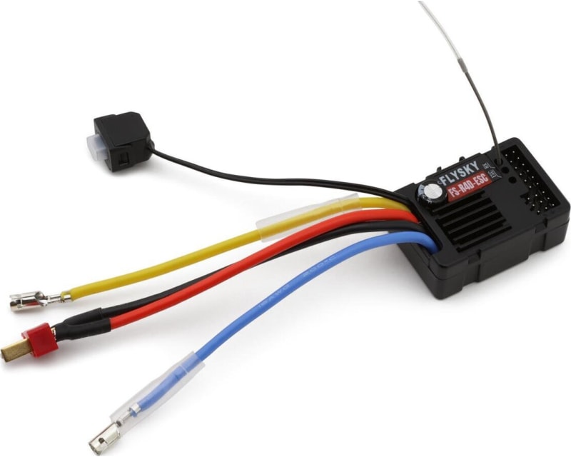 Tap to zoom R4d 2-in-1 4-Channel Esc Receiver W/Led Controller