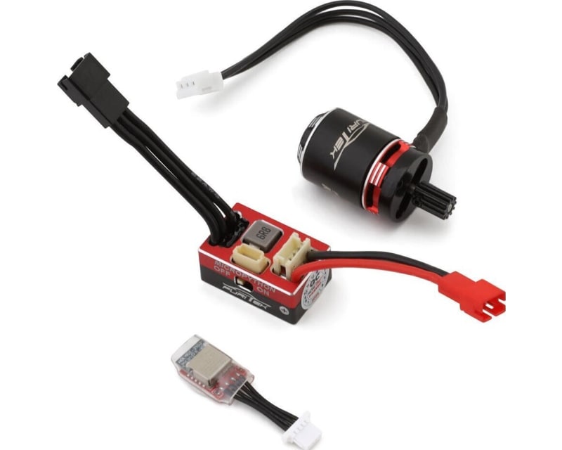 Tap to zoom Micromodo 2025 brushless Power System Combo fits Traxxas TRX-4m