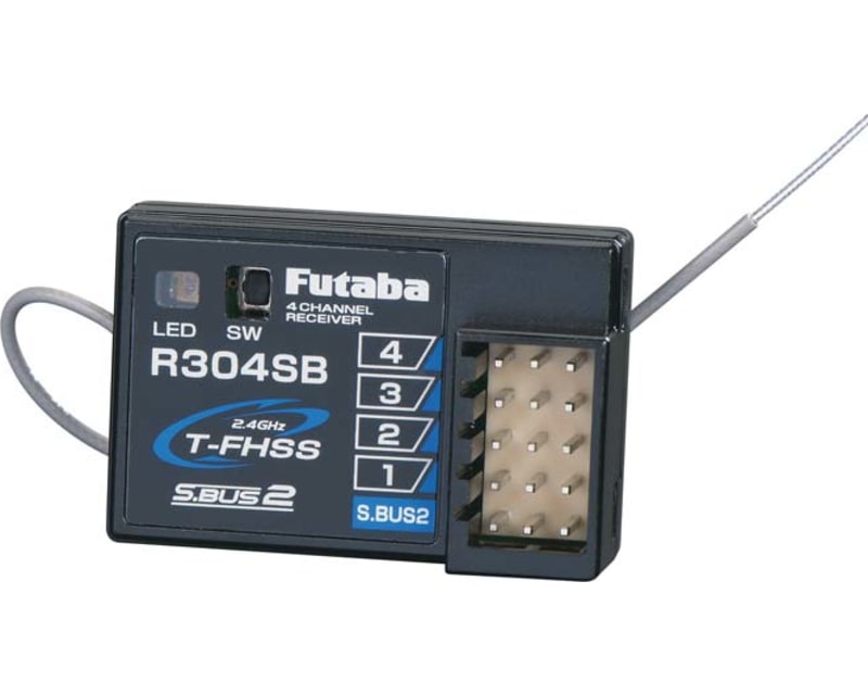 R304sb 2.4g Tfhss 4ch Telemetry Receiver 4pls 4px 3pv