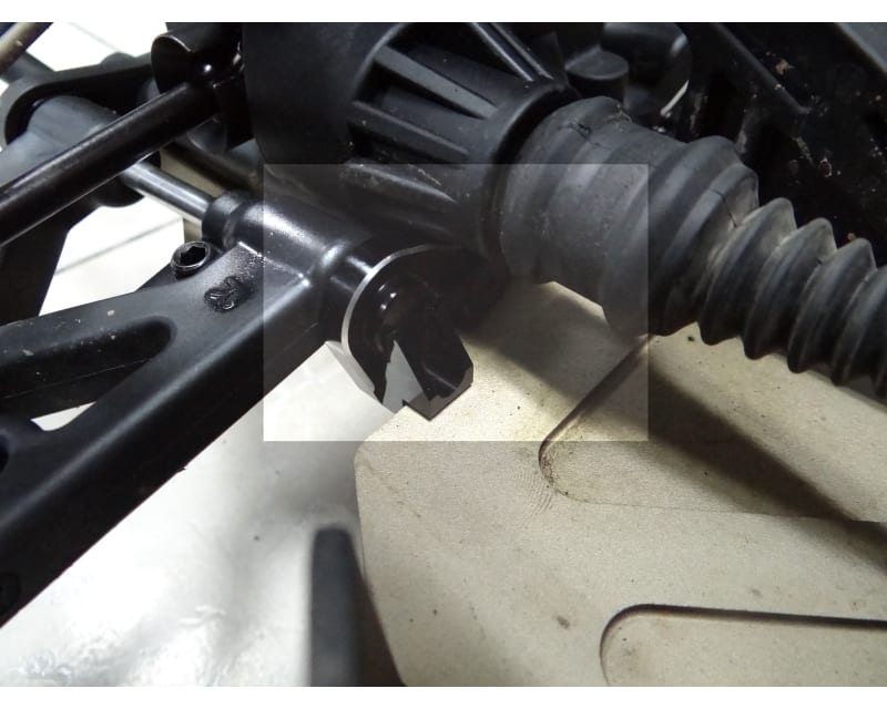 Aluminum One-Piece Hinge Pin Brace (Front Brace - Rear Susp)