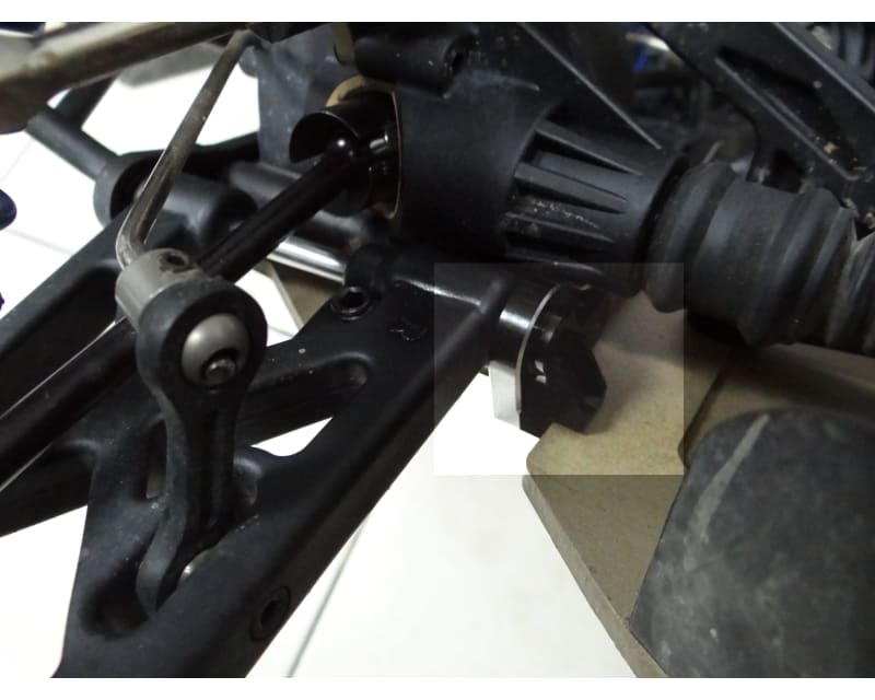 Aluminum One-Piece Hinge Pin Brace (Front Brace - Rear Susp)