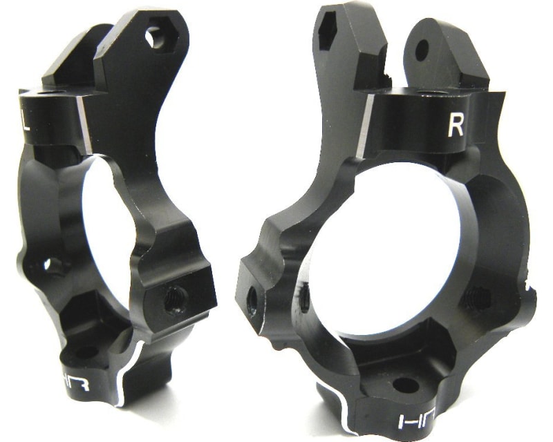 Aluminum Spindle Carrier Caster Block Set: Losi 5ive-T Mini WRC