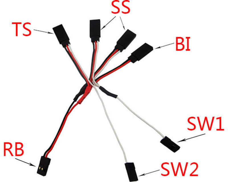 Graphite Twin Servo Conversion Set
