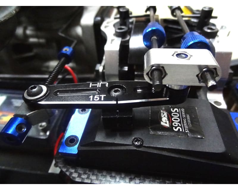 discontinued Lock Servo Throttle W/ Collar Arm Black