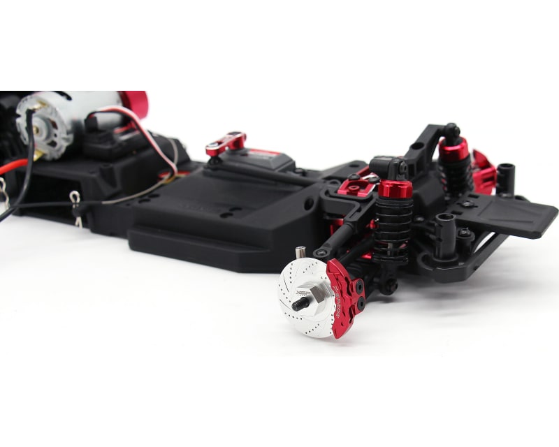 CNC T6 Brake Disc Red Caliper FZD2