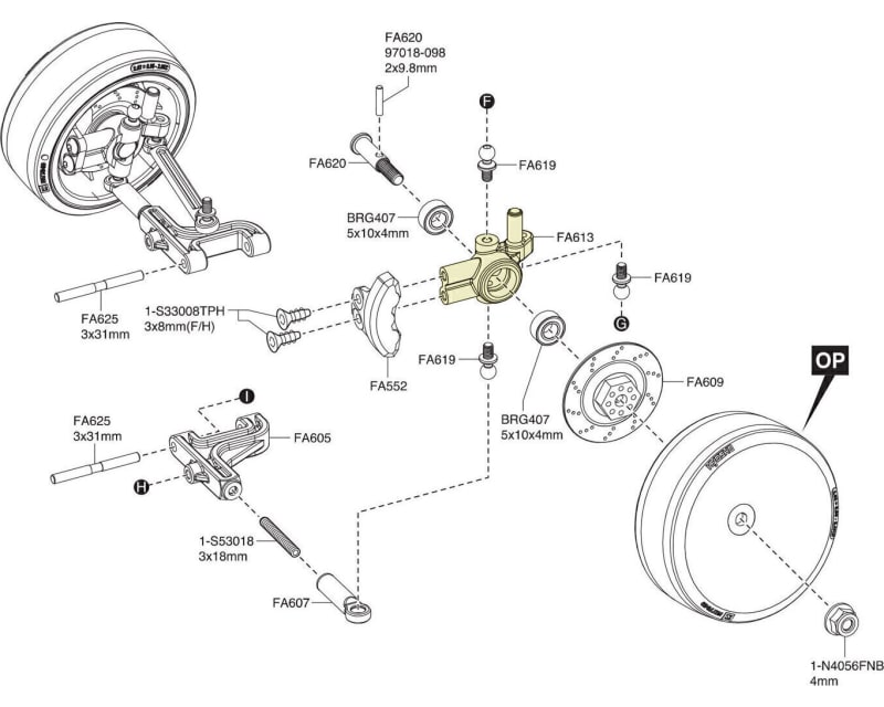 CNC T6 Steering Block (2) FZD2