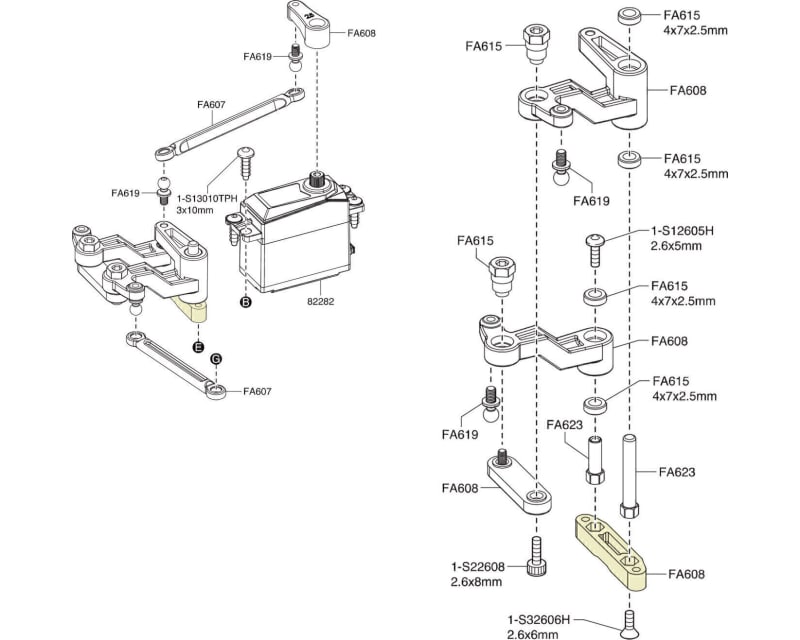Tap to zoom CNC T6 Steering Mount FZD2