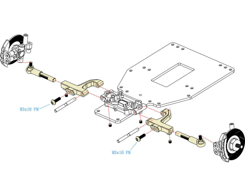 Tap to zoom CNC T6 Front Lower Arms (2) FZD2