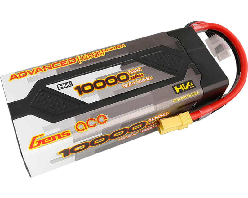 10000mAh 15.2V 4S1P HV 100C battery with EC5