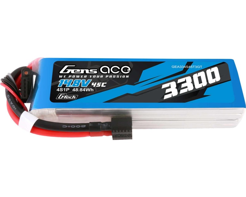 14.8V 3300mAh 4S 45C G-Tech Smart LiPo: Universal