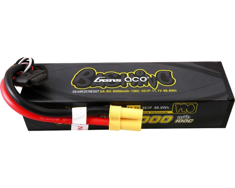 11.1V 8000mAh 3S 100C G-Tech Smart LiPo: EC5