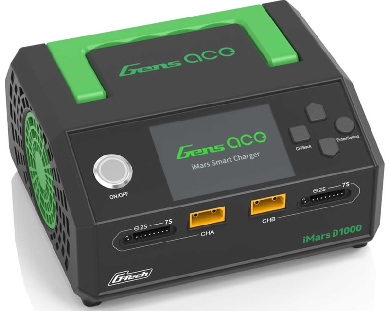 Gens Ace D1000 1000W 25A 1-7S G-Tech AC smart charger