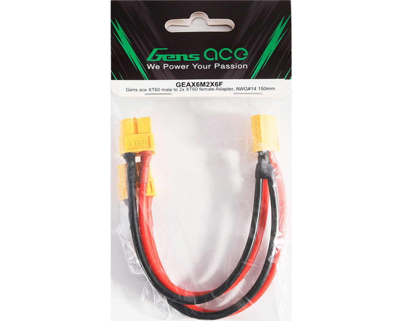 XT60 parallel charging Adpt Gens Ace Dual charger