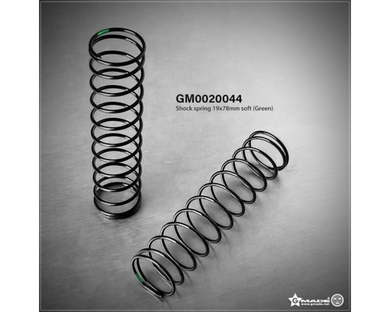 Soft Shock Spring 19x78mm Green