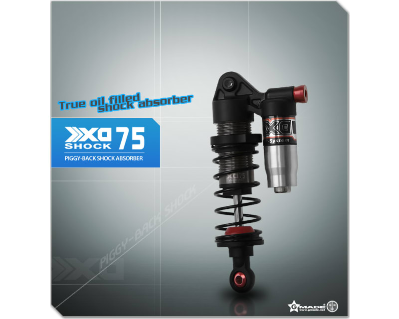 Xd Piggyback Shock 75mm Unassembled