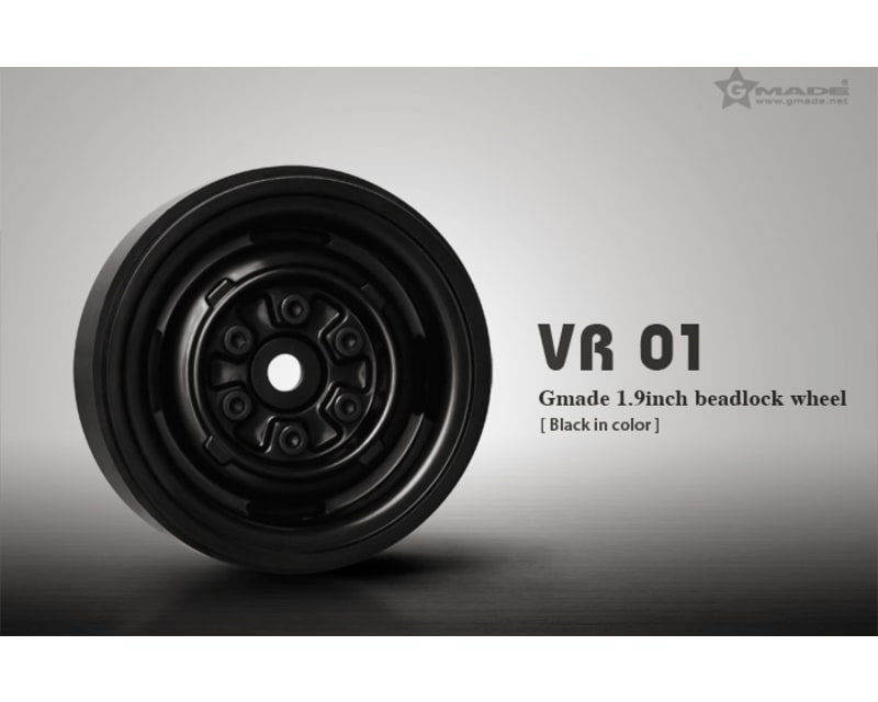 1.9 Vr01 Beadlock Wheels Black 2