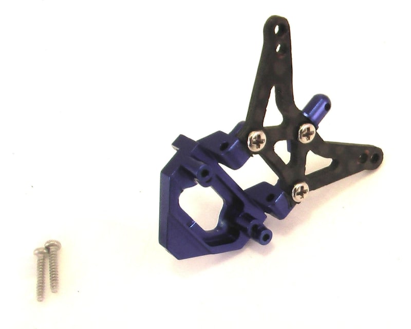 Tap to zoom Graphite Rear Shock Tower (Blue) - Losi 1/36 Micro-T