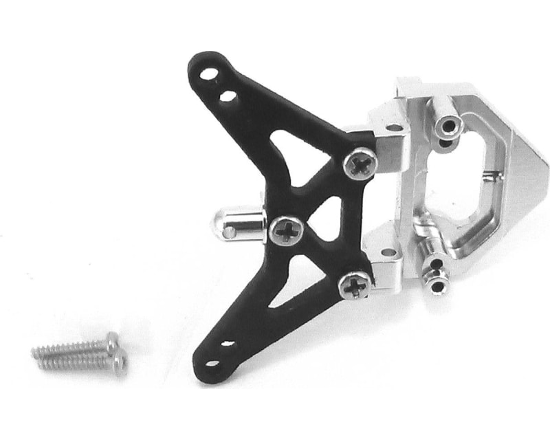 Graphite Rear Shock Tower (Silver) - Losi 1/36 Micr