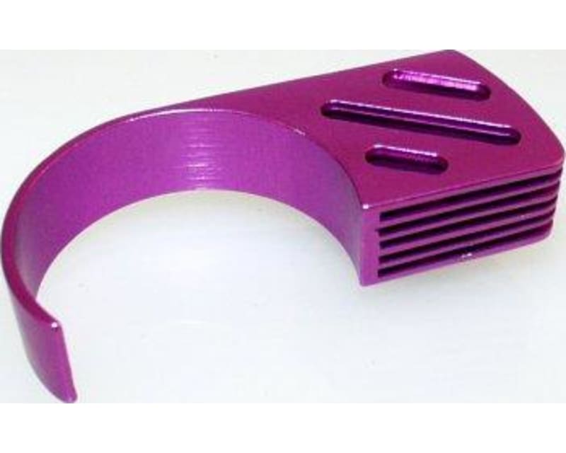 Aluminum Purple 6 Fin Motor Heat Sink