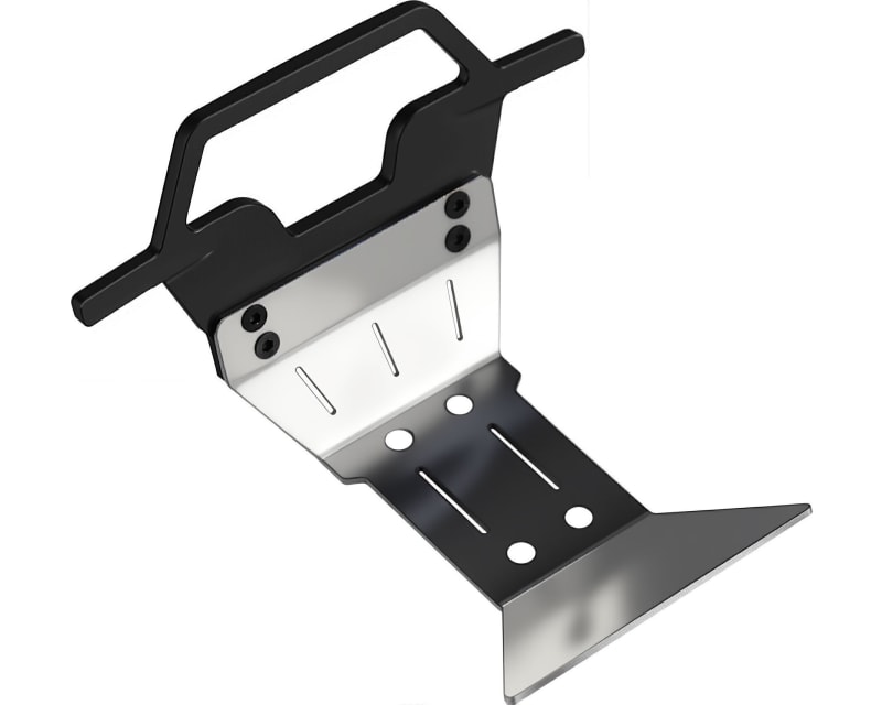 Tap to zoom Stainless Steel Front Skid T6 Bumper - Grom MT