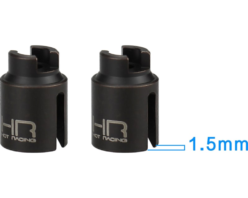 CNC Steel Diff Outdrives replaces ARA-3067 for Arrma