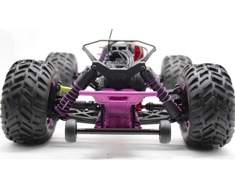 HD Bearing Rear Skid Plate and Wheelie Bar - Arrma 1:10 2WD